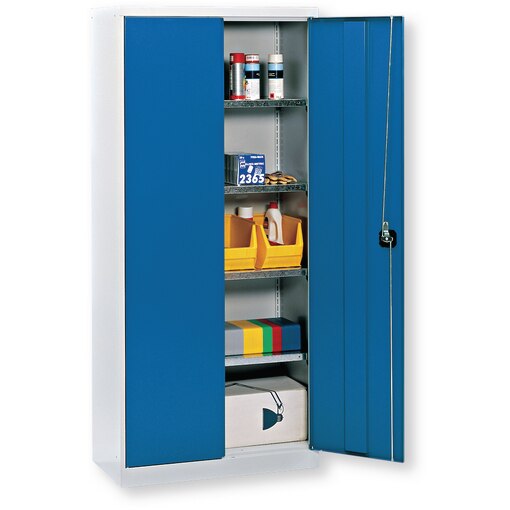 Flügeltürschrank 890 grau/ blau ZI